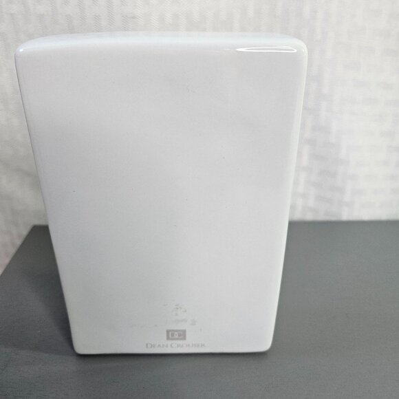 Dean Crouser Hummingbird Art Ceramic 6" Tall Colorful Floral Design watercolor - Picture 3 of 5